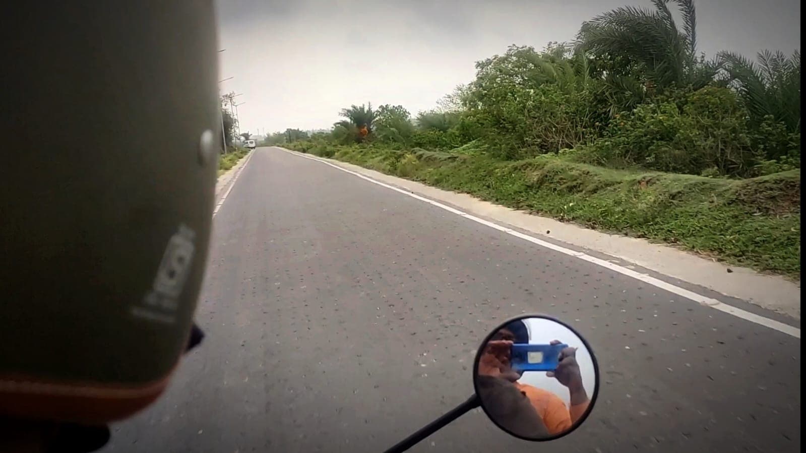Biking with Baba on a solo motorcycle trip